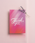 Bold Gradient Thank You Card