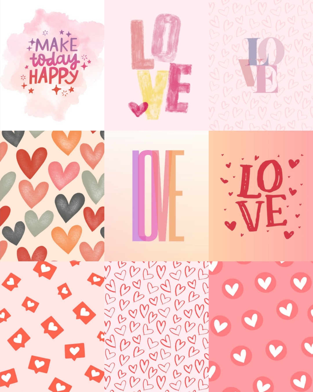 With Love Pack of Nine