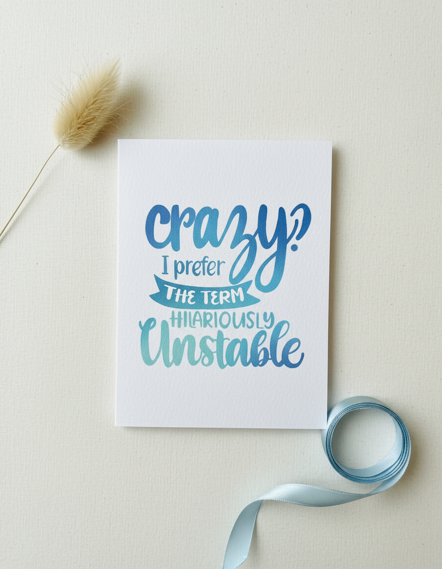 Hilariously Unstable Card
