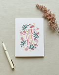 You Got This Wreath Card