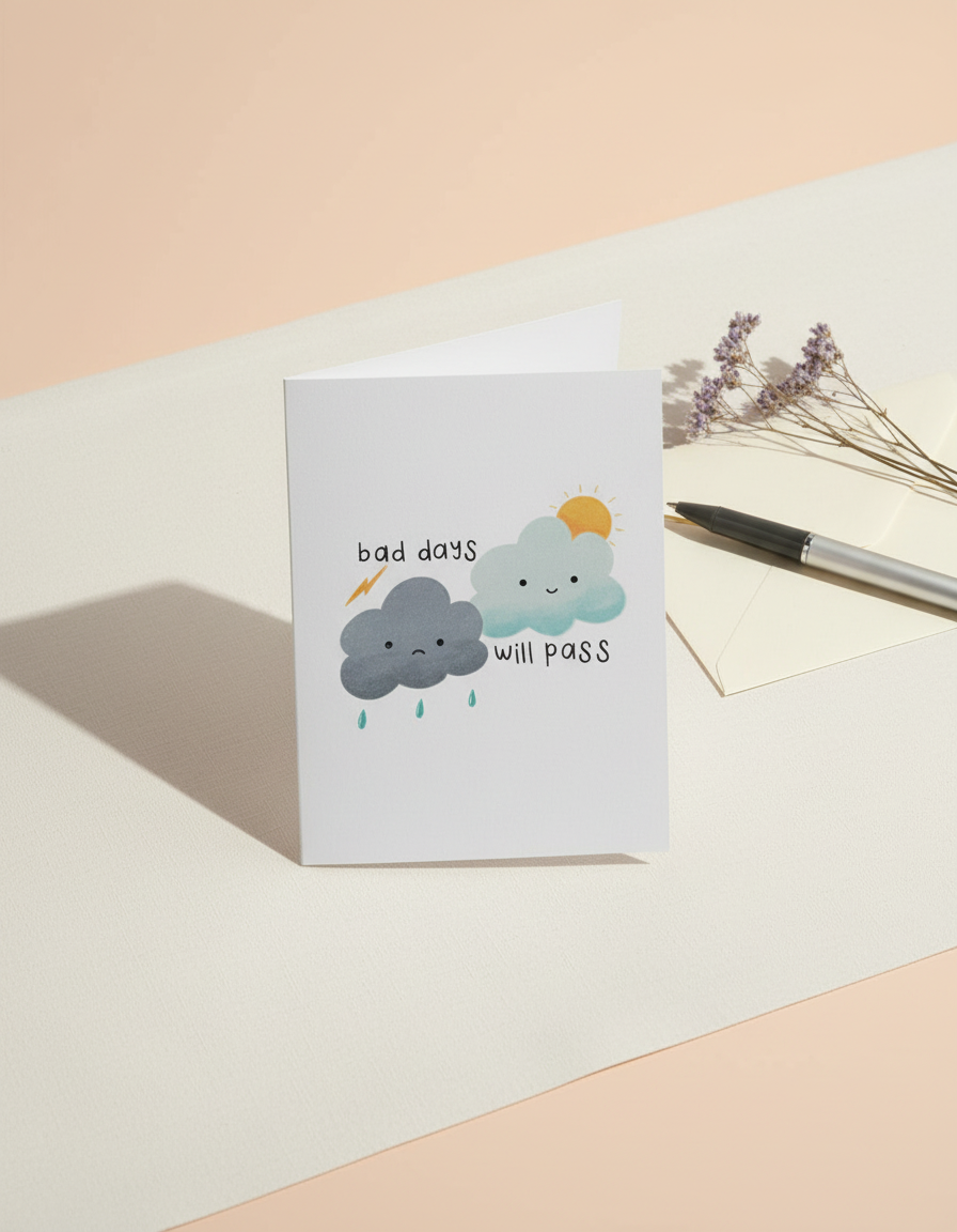 Bad Days Will Pass Card