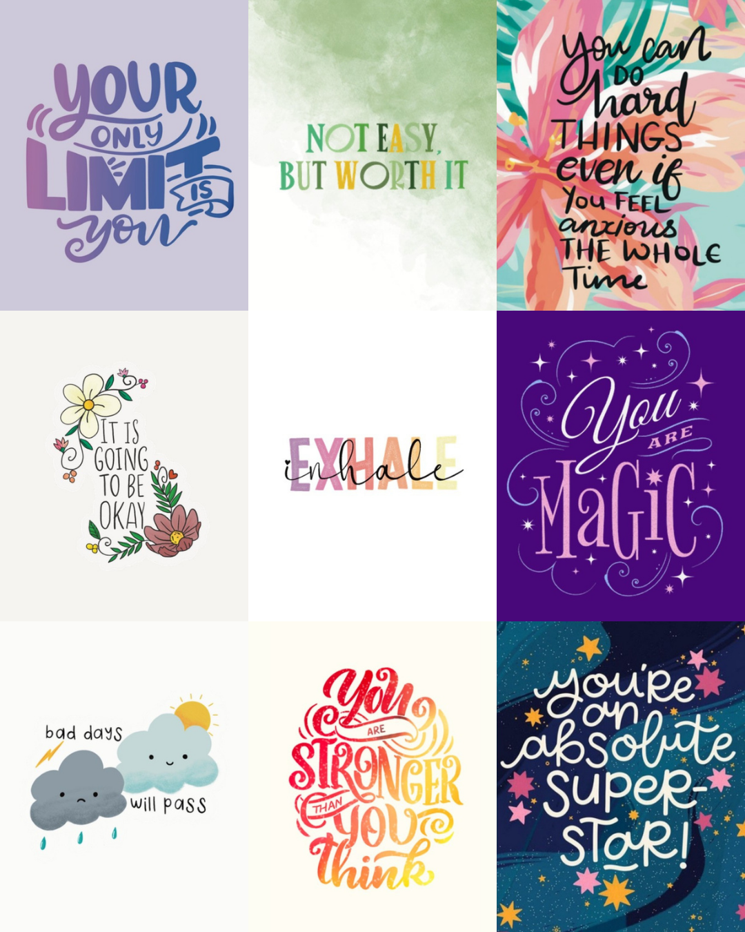 You Are Magic Pack of Nine