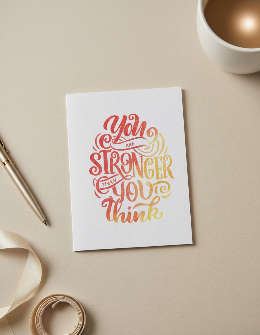 Stronger Than You Think Card