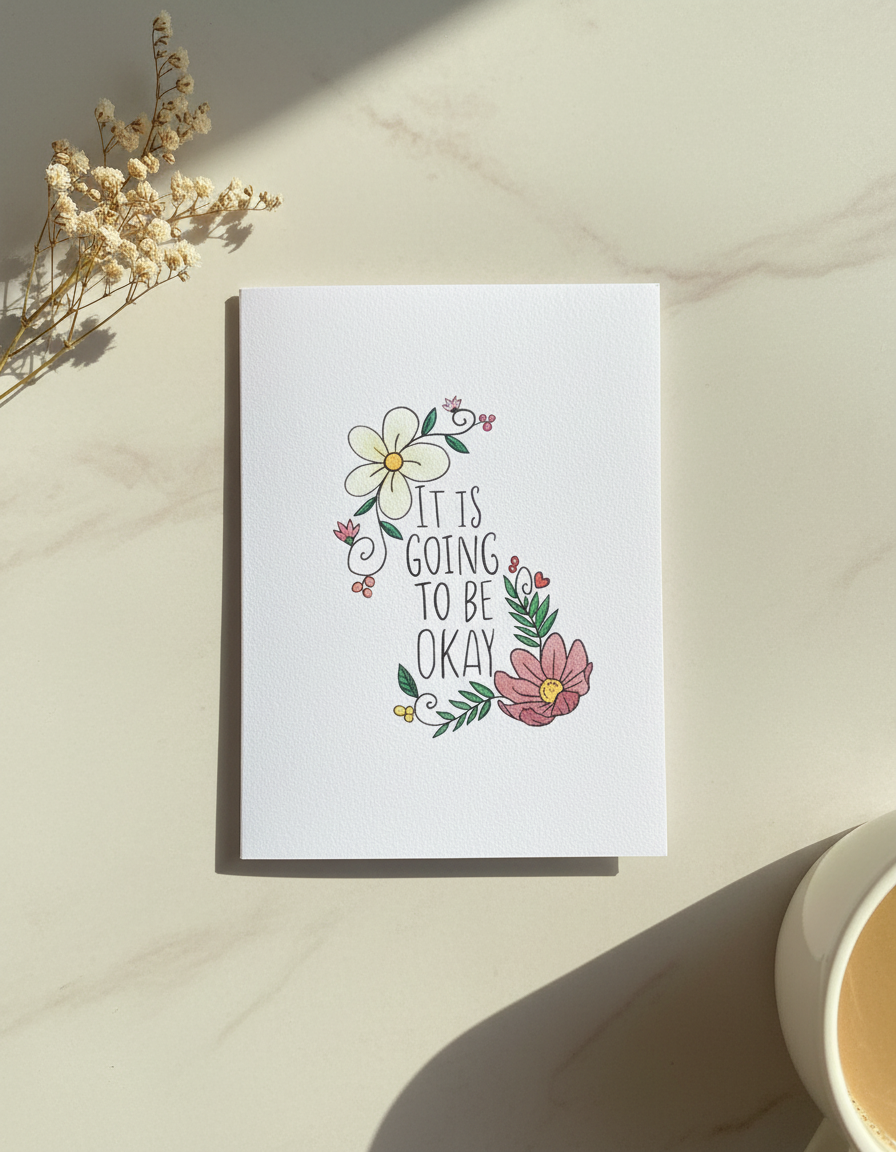 Going To Be Okay Card