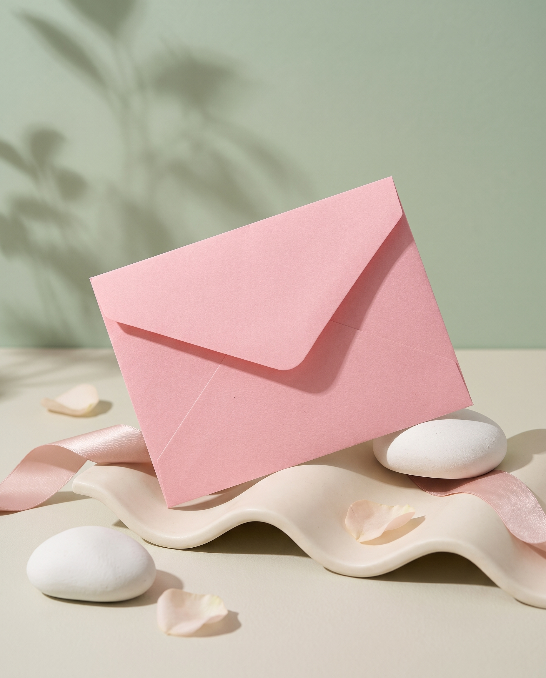 Pink envelope