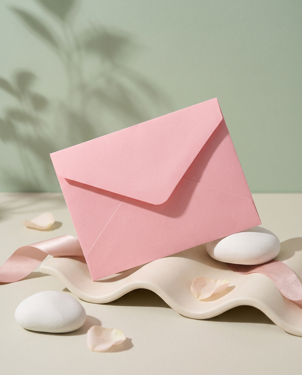 Pink envelope