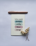 Beautiful Worthy Brave Card