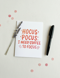 Hocus Pocus Coffee Card