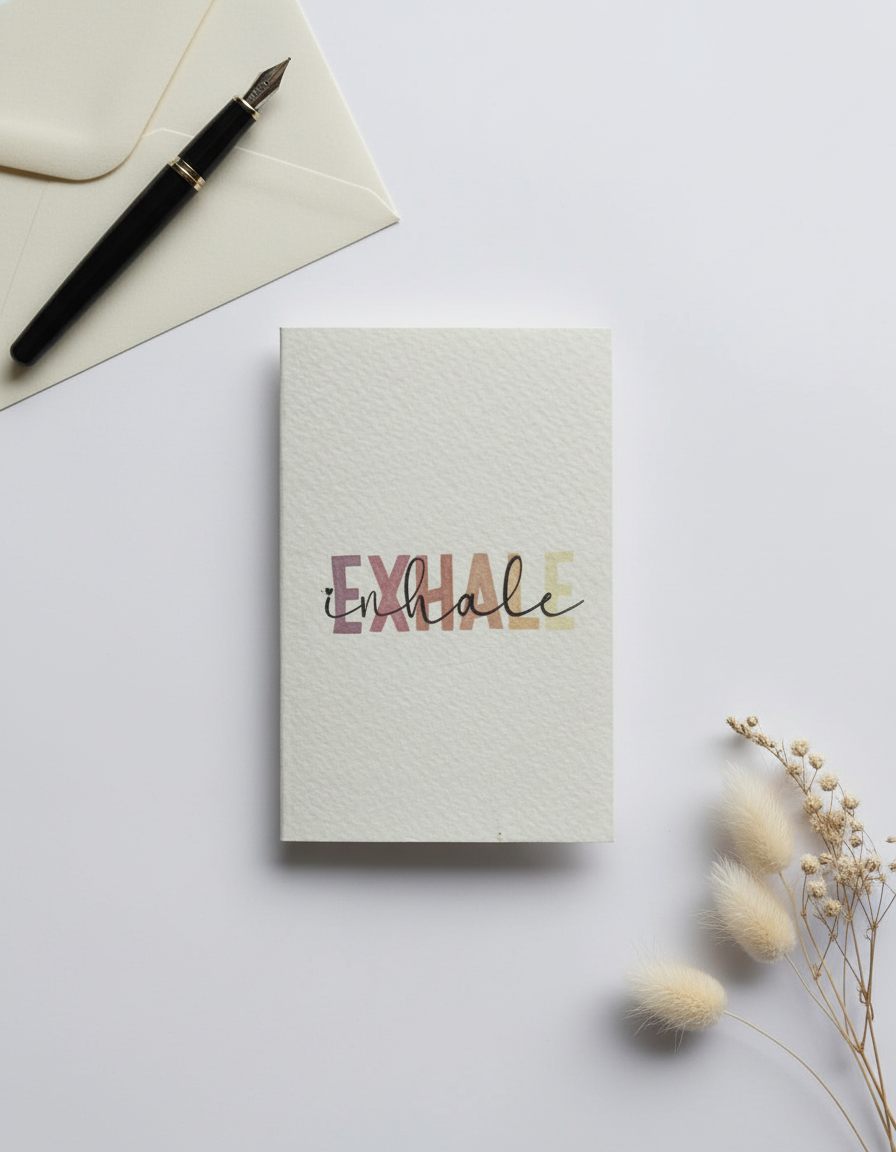 Breathe In Breathe Out Card