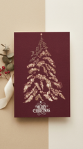 Glitter Tree Christmas Card