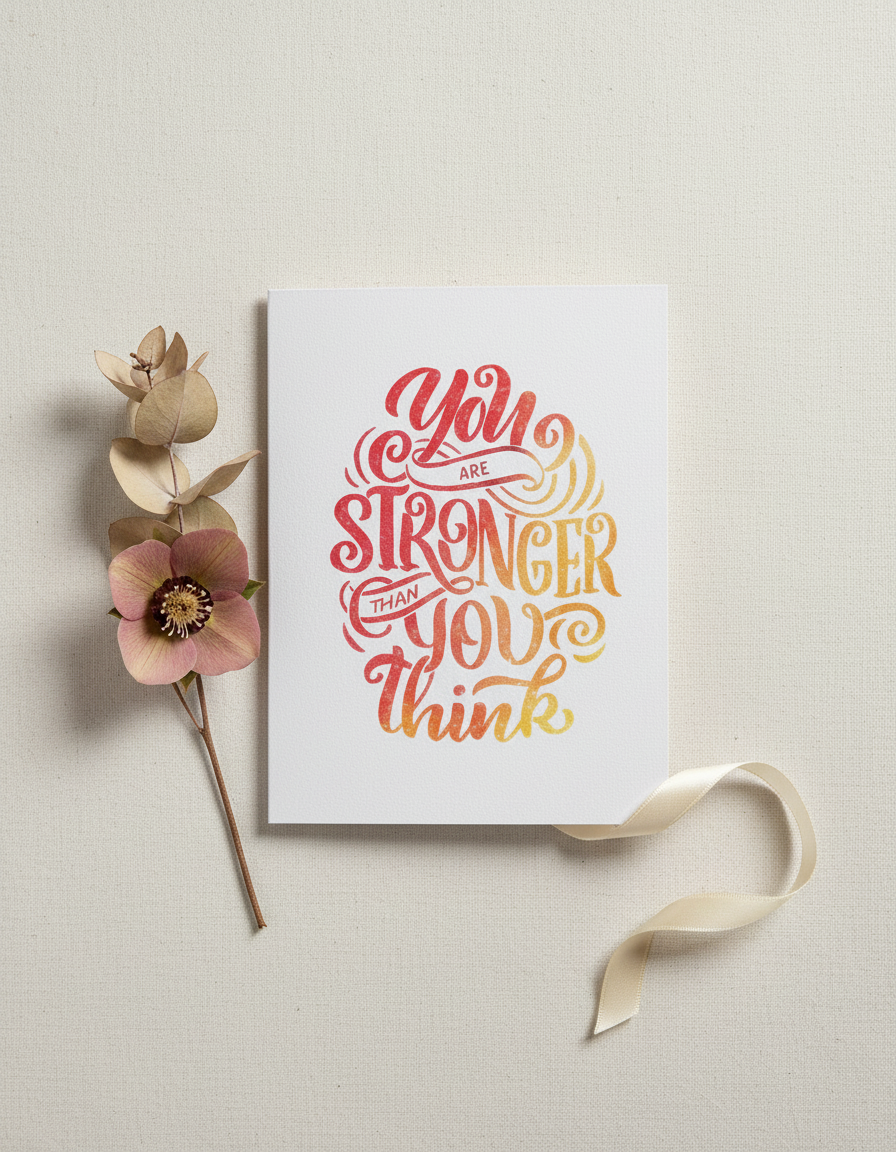 Stronger Than You Think Card