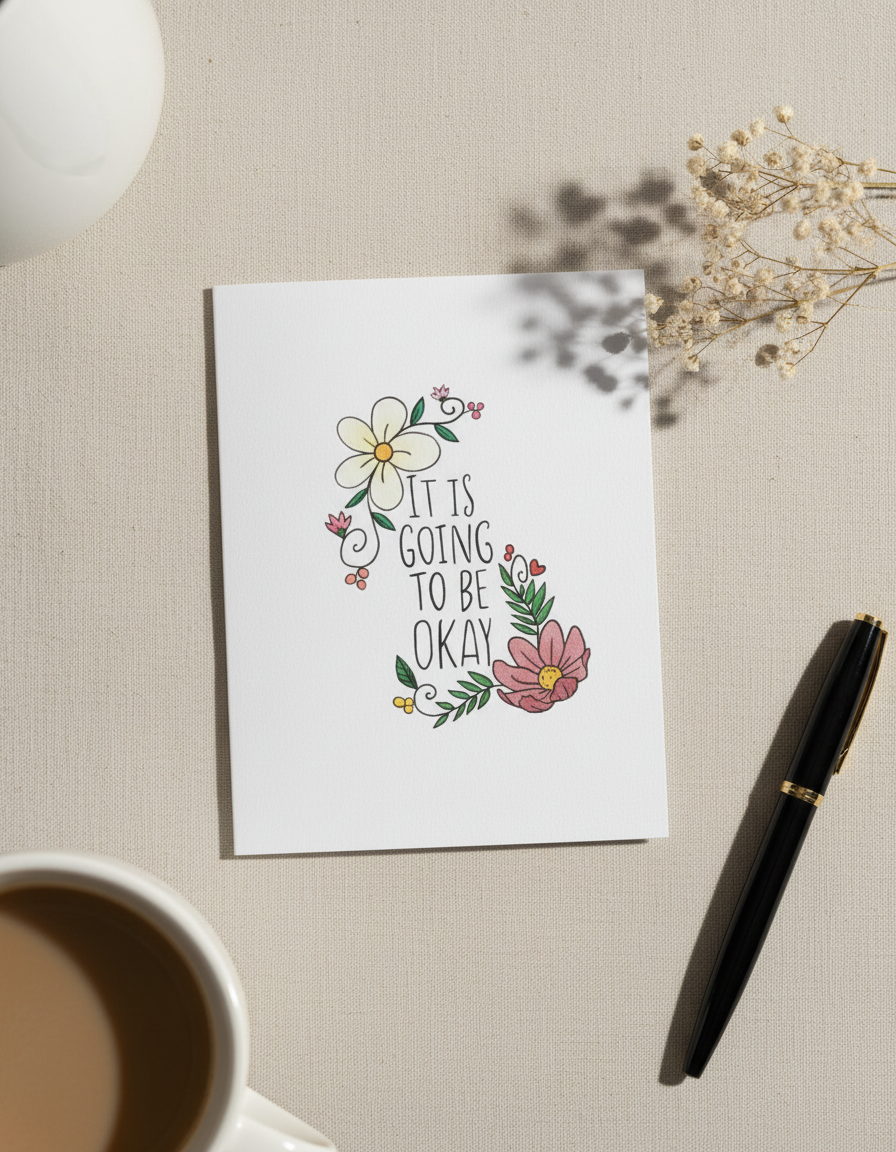 Going To Be Okay Card