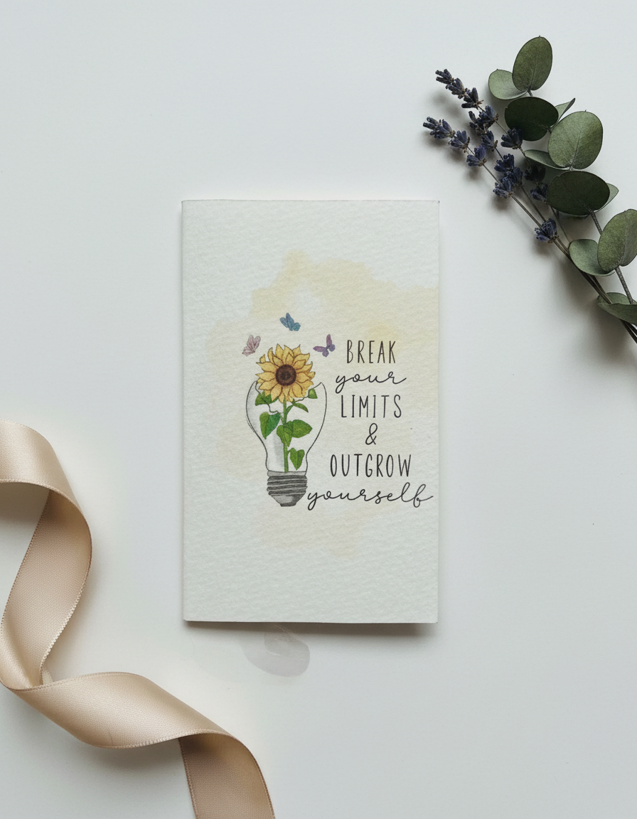 Outgrow Yourself Card