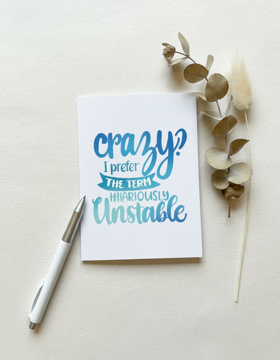 Hilariously Unstable Card