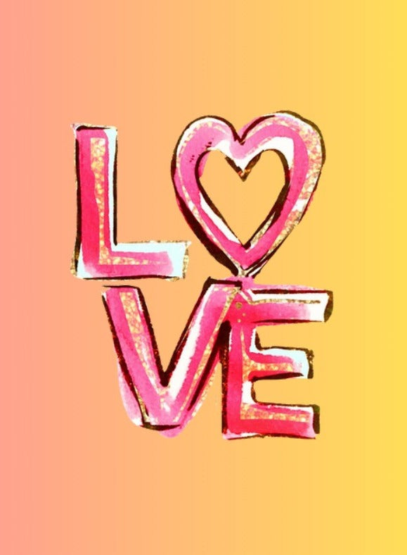 Glow Love Card placeholder
