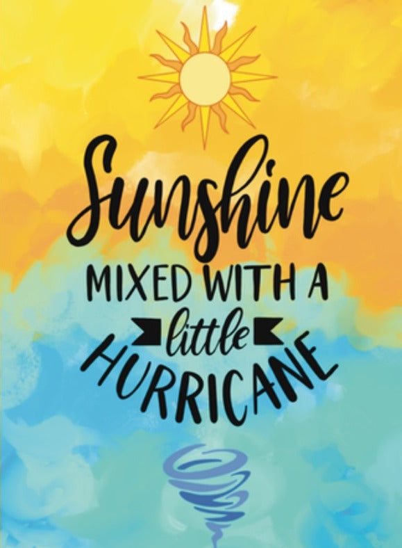 Sunshine and Hurricane Card