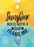 Sunshine and Hurricane Card