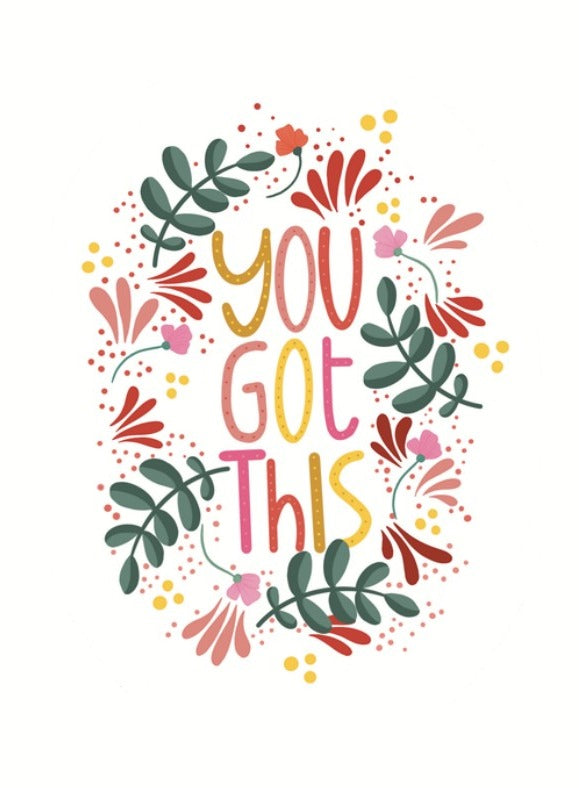 You Got This Wreath Card placeholder