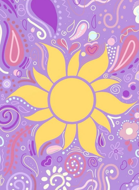 Paisley Sunburst Card placeholder