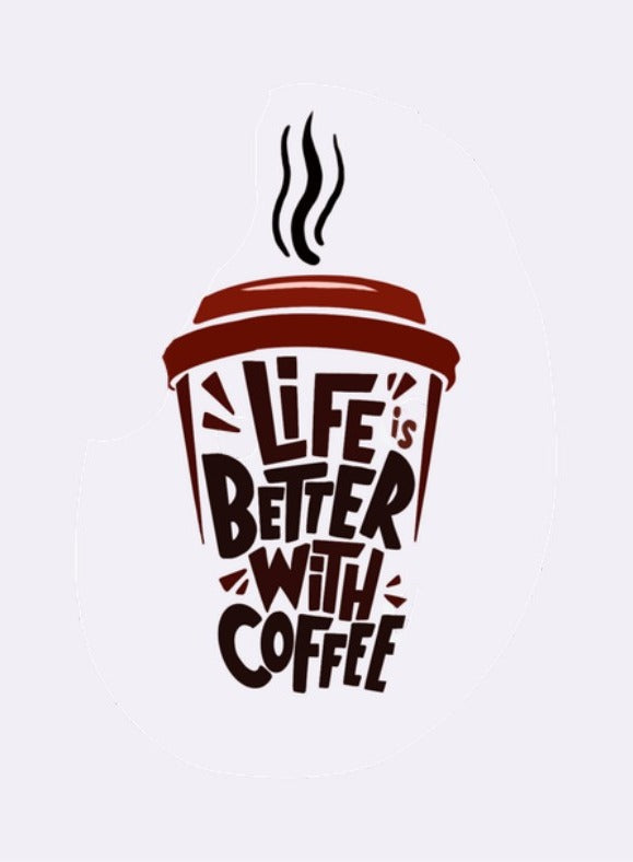 Life Is Better With Coffee Card placeholder