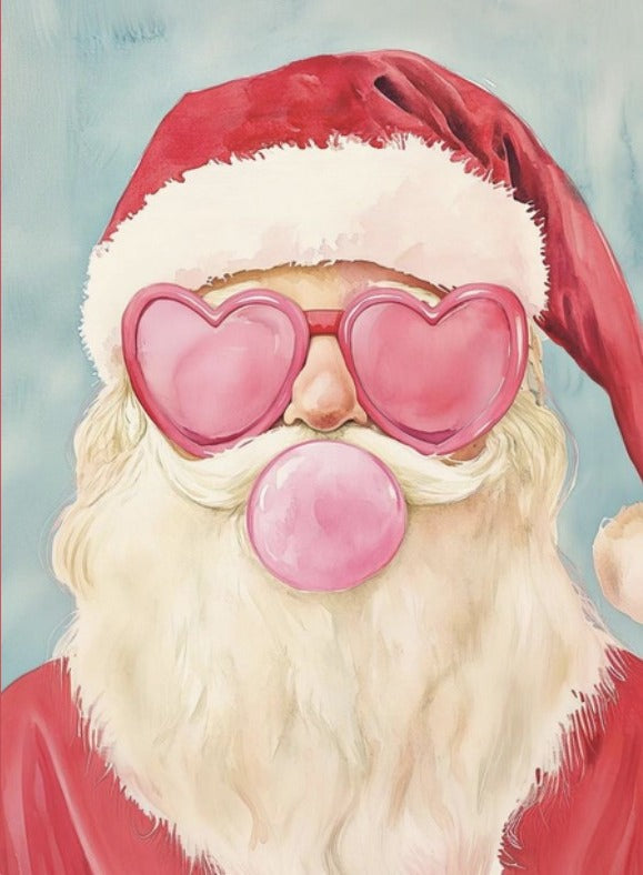 Cool Santa Christmas Card