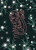 Fairy Lights Christmas Card