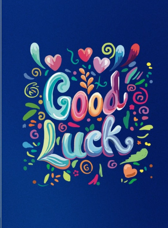 Navy Good Luck Card