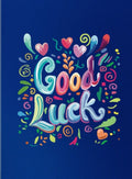 Navy Good Luck Card